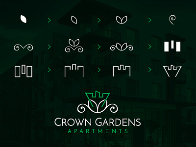 Crown Gardens Apartments (Brand Identity)