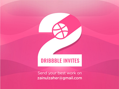 2 Dribbble Invites