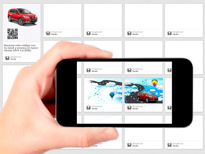 Honda / The Magic Road augmented reality honda interactive mobile pinterest