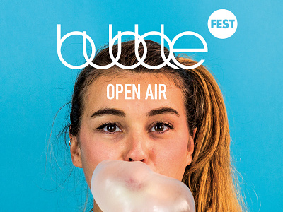 Bubblefest Open Air / Branding and Website art direction branding logo open air responsive website