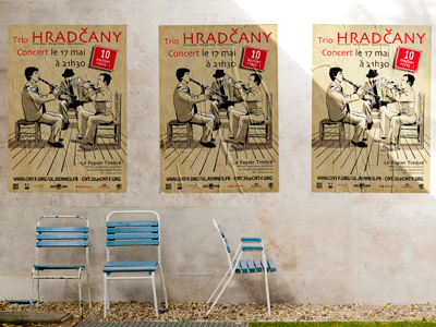 Montage affiche Hradcany