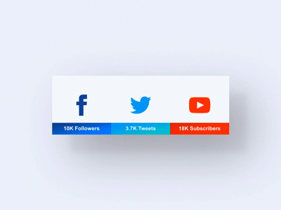 After Effects Tutorial - Sliding Social Network Icon Logo Reveal after effects expressions facebook icons logo reveal tutorial tutorial animation twitter youtube