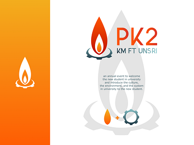 Logo PK2 | an annual event branding design flat design graphic design logo logo design