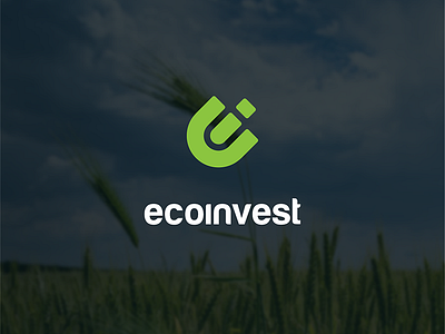 Ecoinvest Branding branding design flat icon logo