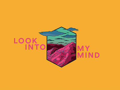 Look Into My Mind debut illustration illustrator vector vectorart vectorillustration