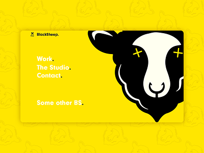 Blacksheep Website branding design illustration typography ui vector web website