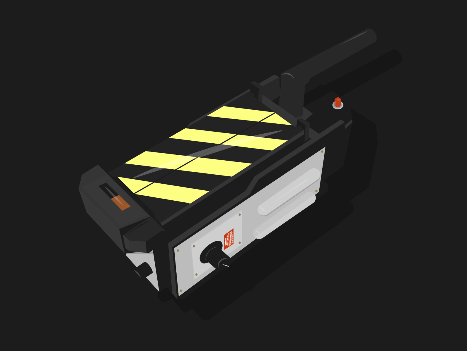 Ghostbusters Ghost Trap by Kevin Willingham on Dribbble