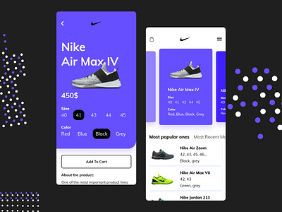 Shopping app concept