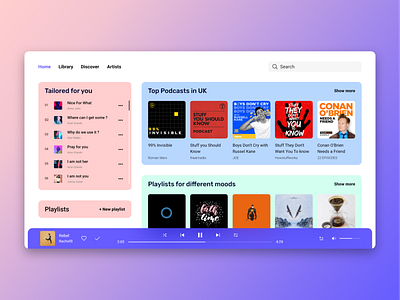 Streameex, A music app for enthusiasts