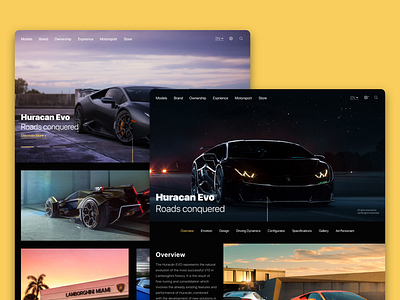 Lamborghini's website redesign process