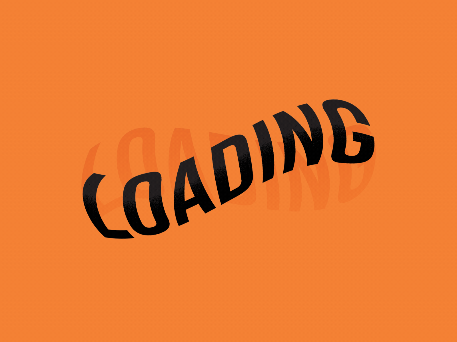 Loading... 2d after affects animated type animation design gif illustration loading logo loop motion graphics type typography