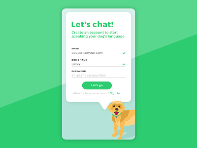 DailyUI #001 - Sign Up