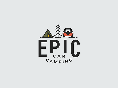 Epic Car Camping Logo & Branding