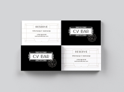CV BAR / Business cards bar branding business card design business cards identity logo speakeasy speakeasy bar stationery stationery design визуальная идентификация разработка логотипа