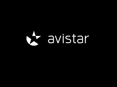 Avistar brand design branding identity logo logos logotype mark minimalist logo star symbol type design