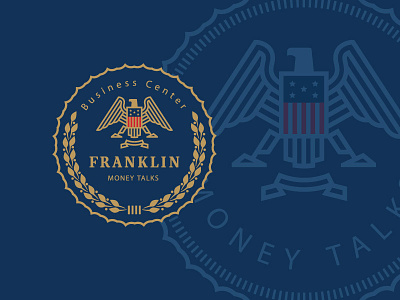 FRANKLIN Business Center american eagle bird eagle logo franklin business center
