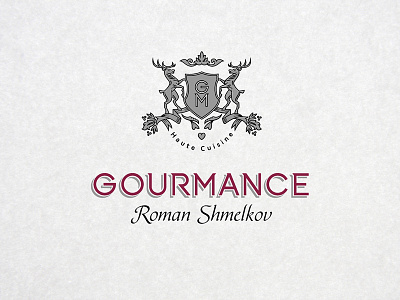 Gourmance logo design