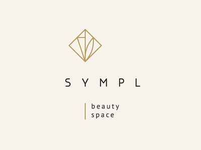 Sympl Beauty Space beauty beauty salon beauty space design geometric identity logo брендбук визуальная идентификация логотип