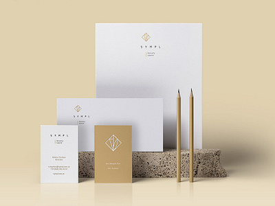 Sympl Beauty Space / stationery beauty salon design beauty space blank branding business card design design flower geometric identity identity design logo stationery stationery design sympl визуальная идентификация разработка логотипа