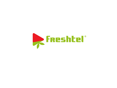Freshtel / logotype 4g branding design freshtel identity logo logodesign logotype strawberry telecom визуальная идентификация клубника разработка логотипа ягода