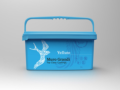 Muro Grandi / Package design blue branding design great wall identity logo pack package package design packaging packaging mockup swallow variative визуальная идентификация