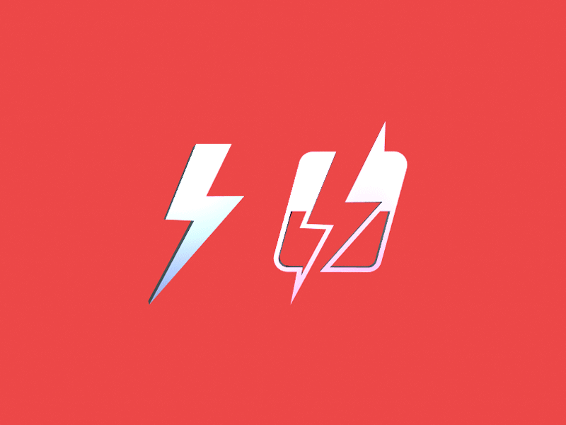 3d thunder logo logo reveal animation motion 3d