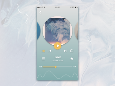 Day 009 - Music Player adobexd dailyui dailyuichallenge ui uidesign ux uxdesign