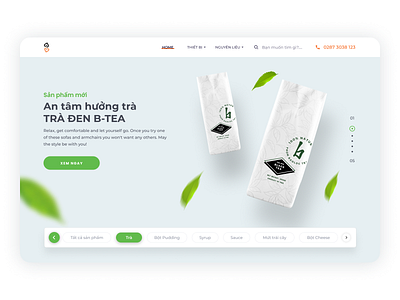 Food Concept Landingpage - Phương Bình F&B