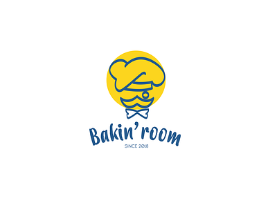 Bakin's Room logo design branding design logo