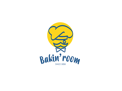 Bakin's Room logo design branding design logo