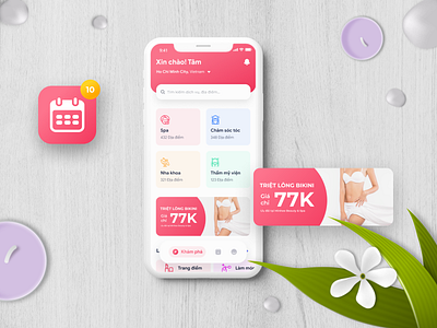 Beauty app concept beauty product beauty salon booking app ecommerce mobile app mobile app design mobile design spa ui uidesign ux uxdesign