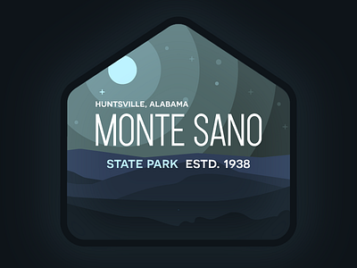 Monte Sano State Park alabama badge huntsville monte sano state park