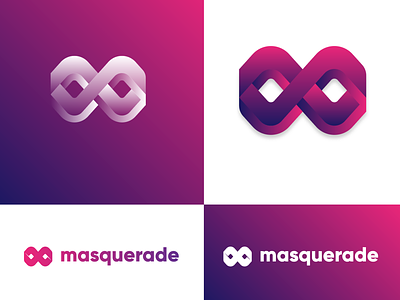 Masquerade App Branding app branding clean design flat icon identity illustration illustrator ios lettering logo mobile vector web website