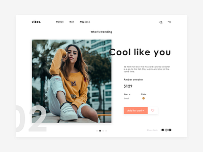 Daily UI 004 - Fashion Inspo Product Page