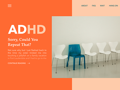 ADHD - Landing Page