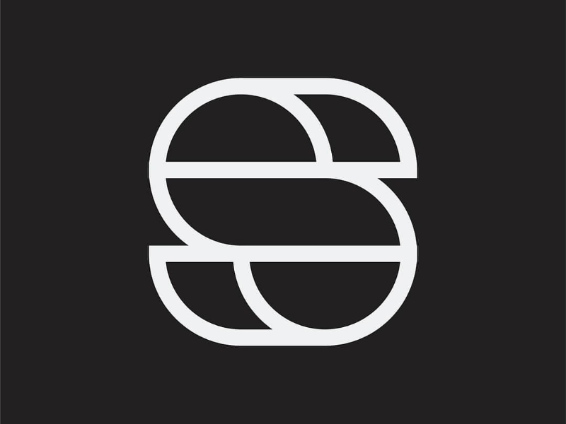 S Logo Mark logo grids monogram