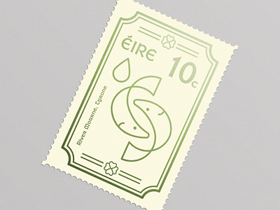 Irish Stamps art celtic icon illustration inspiration irish line stamps vector