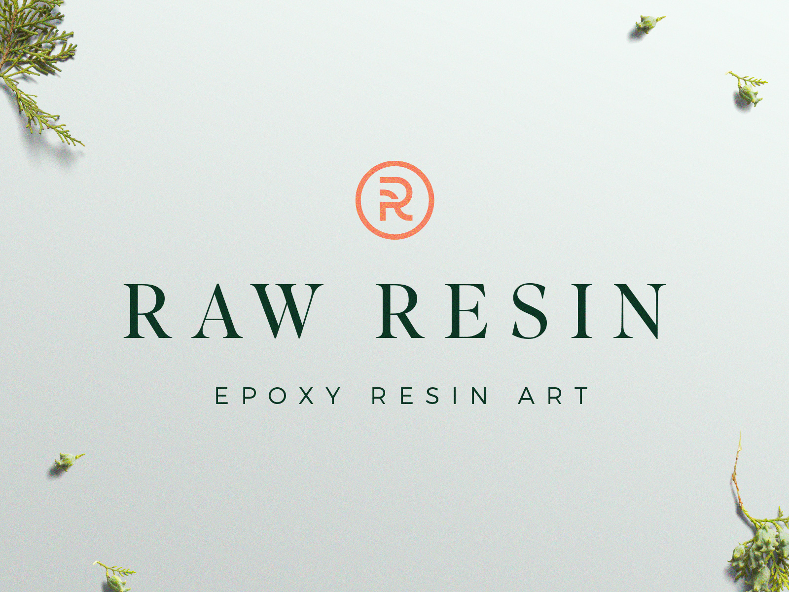 Raw Resin Logo Design By John Brereton On Dribbble