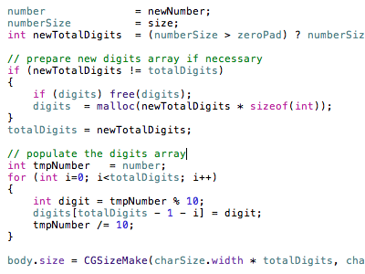 -(void)setNumber:(int)newNumber; blurry video code framework game iphone objective c si2d video xcode