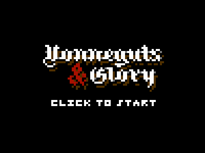 Vonneguts & Glory 7dfps 8bit blackletter pixel vonneguts