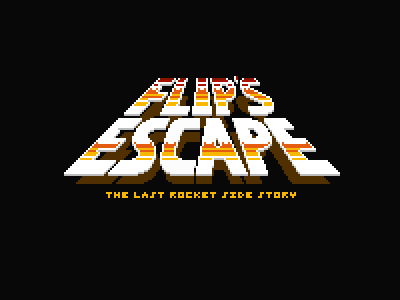 Don't Call It A Sequel 8bit flips escape game logo pixel spoilers the last rocket