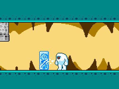 'ice Party 8bit game ice cube iphone mimeo snowsquatch