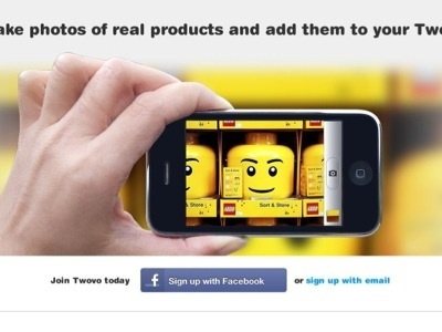 Real products iphone lego photo web app