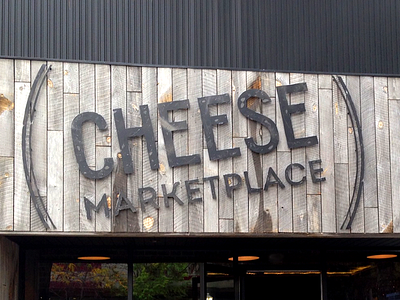 Cheese Marketplace Sign