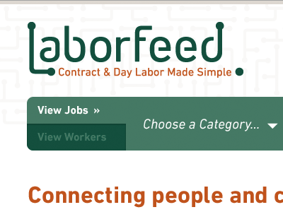 Laborfeed jobs logo website