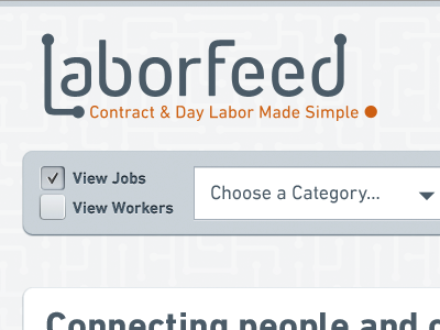 Laborfeed jobs logo website