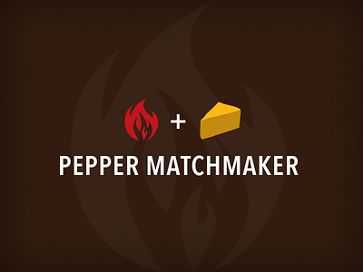 Pepper Matchmaker cheese fire pepper icon
