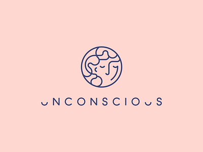 Unconscious Logo Proposal animated animated logo animation branding design gif graphicdesign icon identity illustration illustrator line lineart linework logo logodesign logos outline unconscious vector