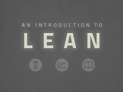 .net article on lean icons lean neutrals texture typography