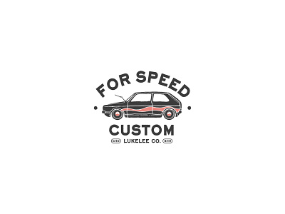 For Speed Custom ｜ LOGO brand brand design brand exploration brand identity branding branding design design illustration logo logo design
